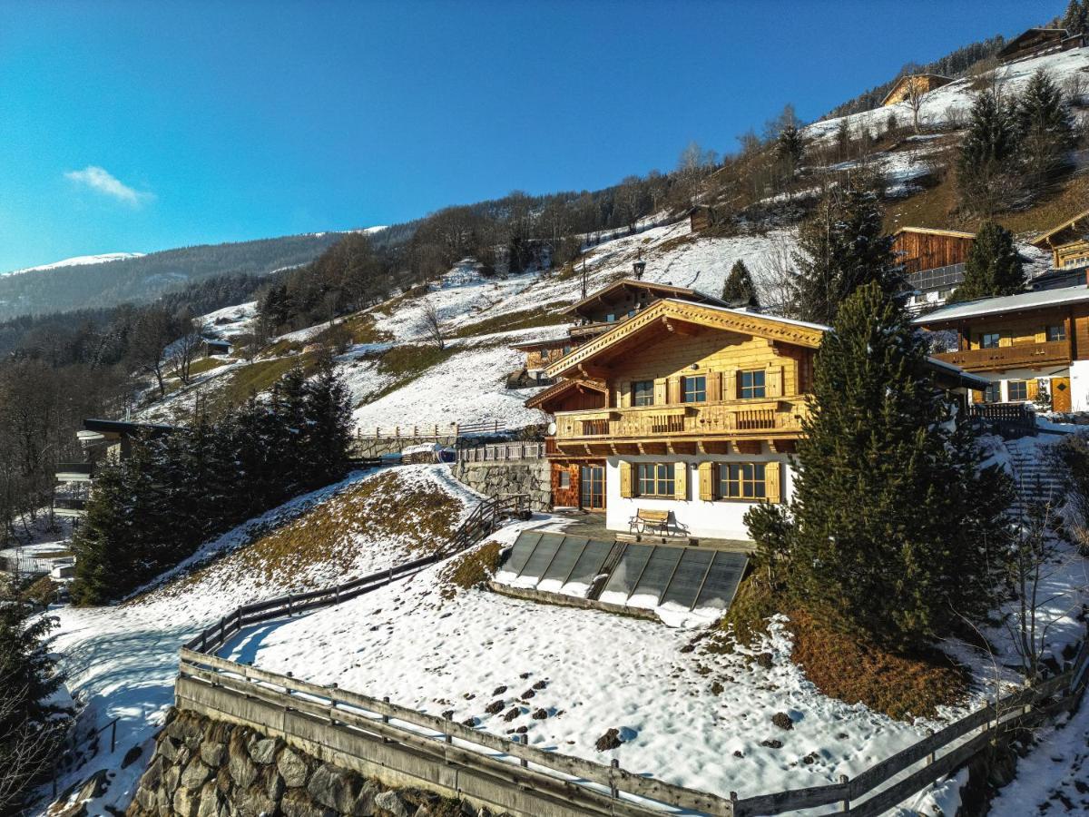 Chalet Obenland Panorama Aussicht Kitzbuehler Alpen Bramberg am Wildkogel Exterior photo